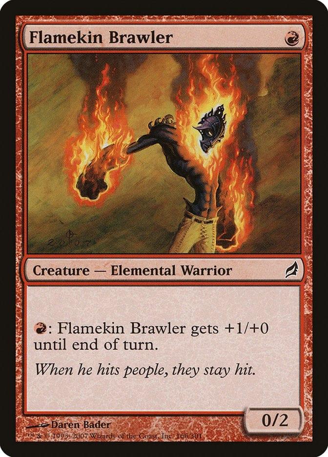 Magic: The Gathering MTG Single Flamekin Brawler [Lorwyn]