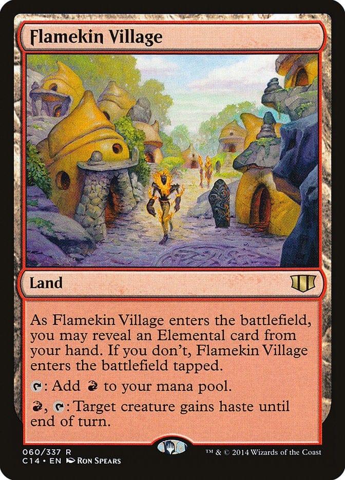 Magic: The Gathering MTG Single Flamekin Village [Commander 2014]