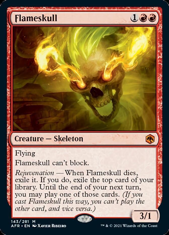 Magic: The Gathering MTG Single Flameskull [Dungeons & Dragons: Adventures in the Forgotten Realms]