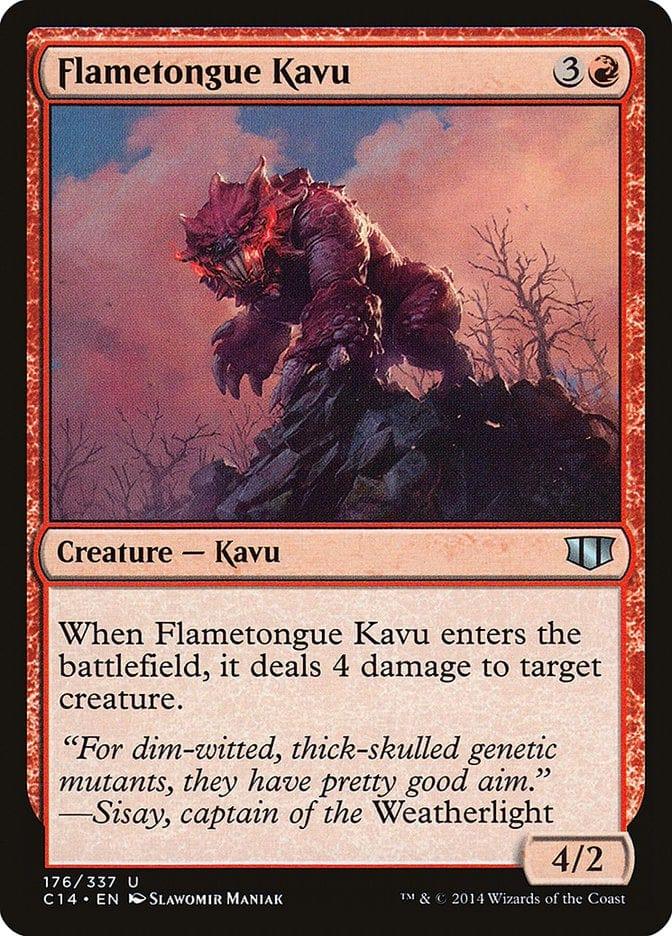 Magic: The Gathering MTG Single Flametongue Kavu [Commander 2014]