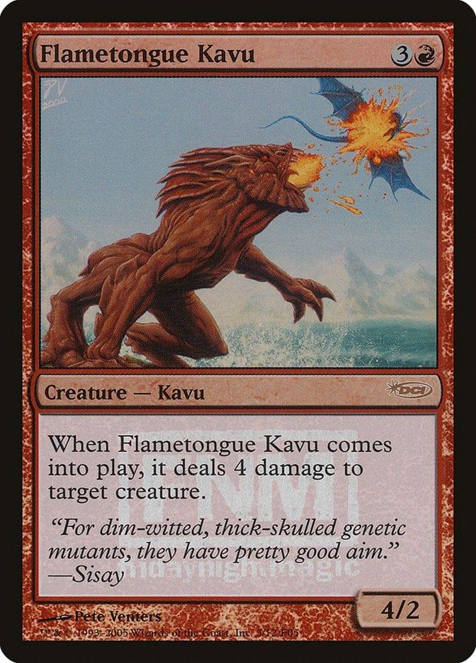 Magic: The Gathering MTG Single Flametongue Kavu [Friday Night Magic 2005]