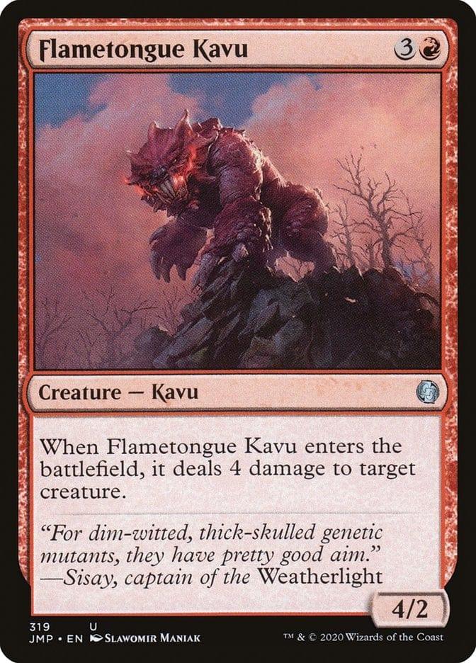 Magic: The Gathering MTG Single Flametongue Kavu [Jumpstart]