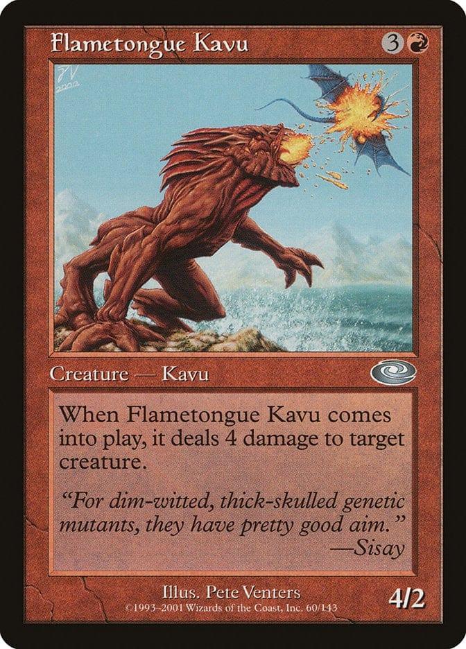 Magic: The Gathering MTG Single Flametongue Kavu [Planeshift]