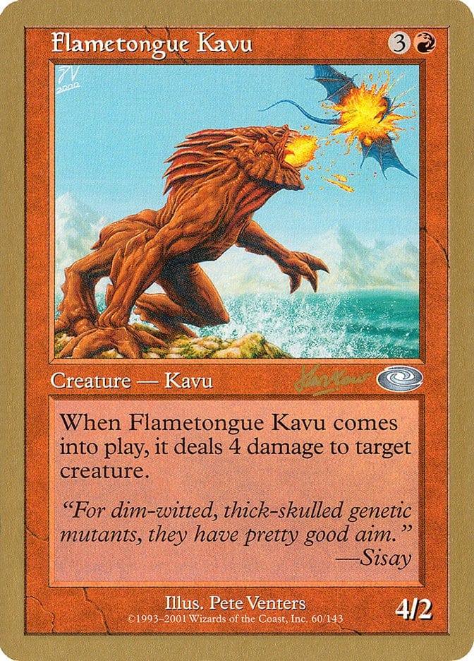 Magic: The Gathering MTG Single Flametongue Kavu [World Championship Decks 2002]