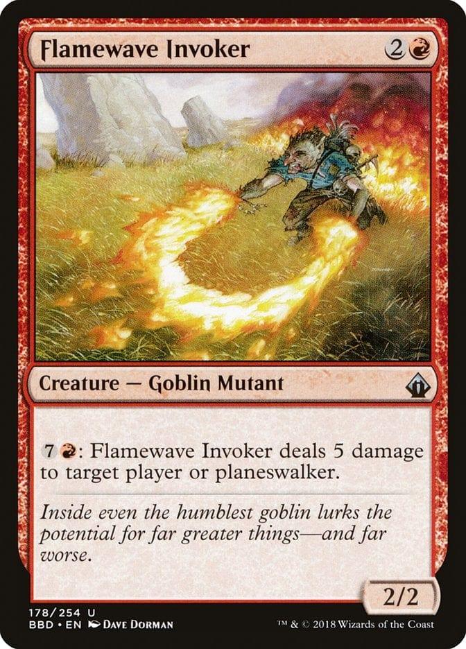 Magic: The Gathering MTG Single Flamewave Invoker [Battlebond]