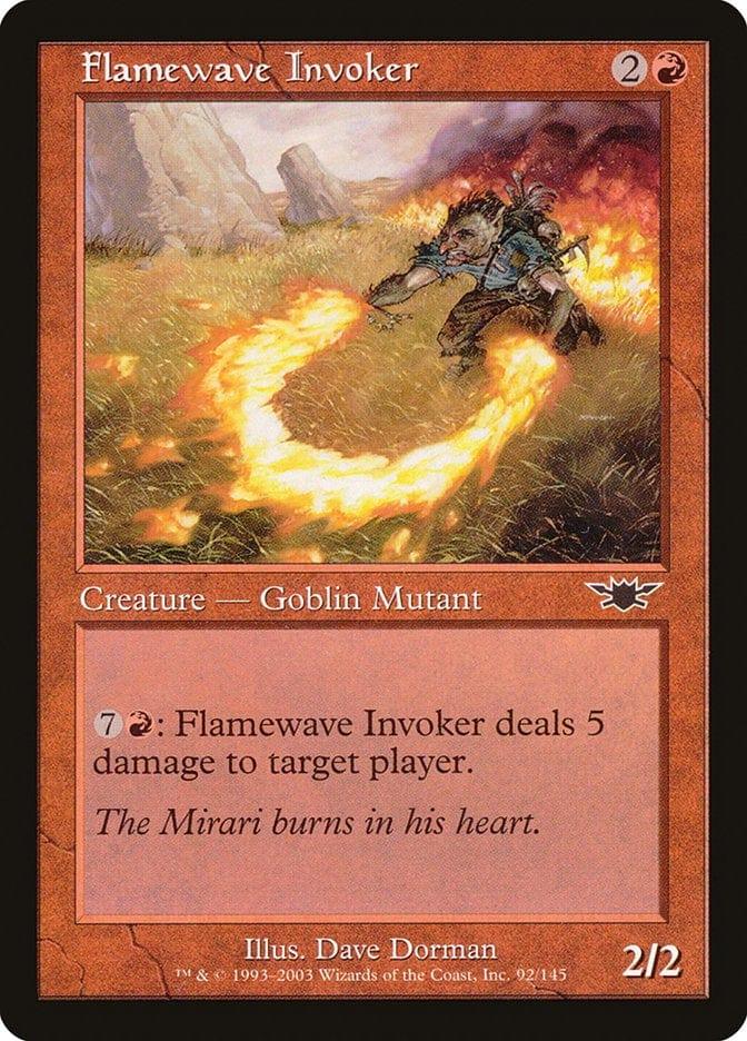 Magic: The Gathering MTG Single Flamewave Invoker [Legions]