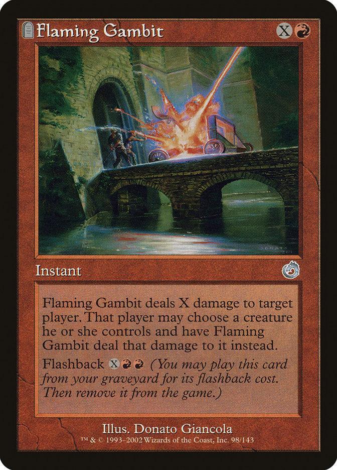 Magic: The Gathering MTG Single Flaming Gambit [Torment]