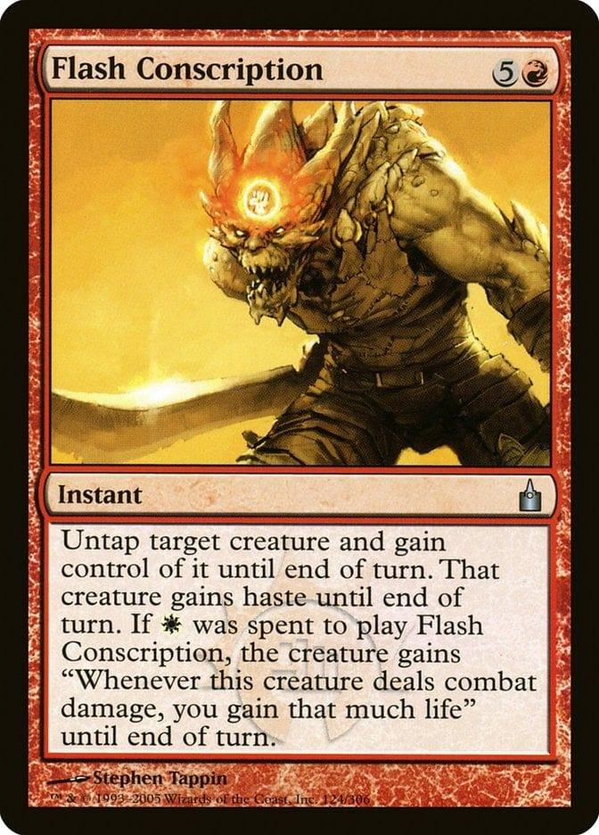 Magic: The Gathering MTG Single Flash Conscription [Ravnica: City of Guilds]