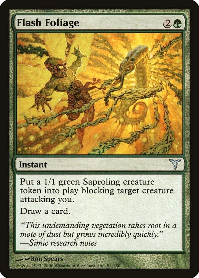 Magic: The Gathering MTG Single Flash Foliage [Dissension]