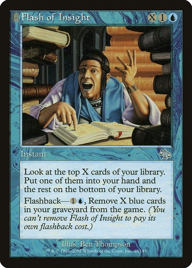Magic: The Gathering MTG Single Flash of Insight [Judgment]