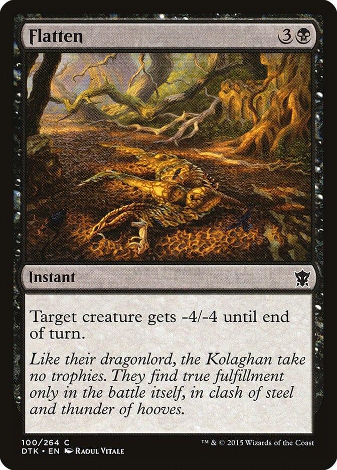 Magic: The Gathering MTG Single Flatten [Dragons of Tarkir]