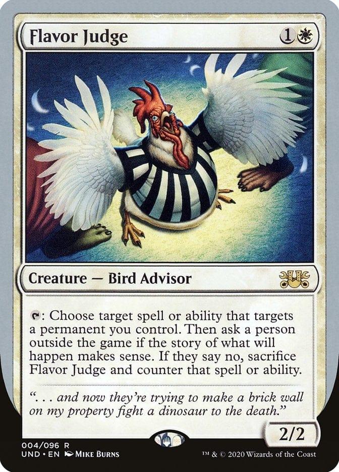 Magic: The Gathering MTG Single Flavor Judge [Unsanctioned]