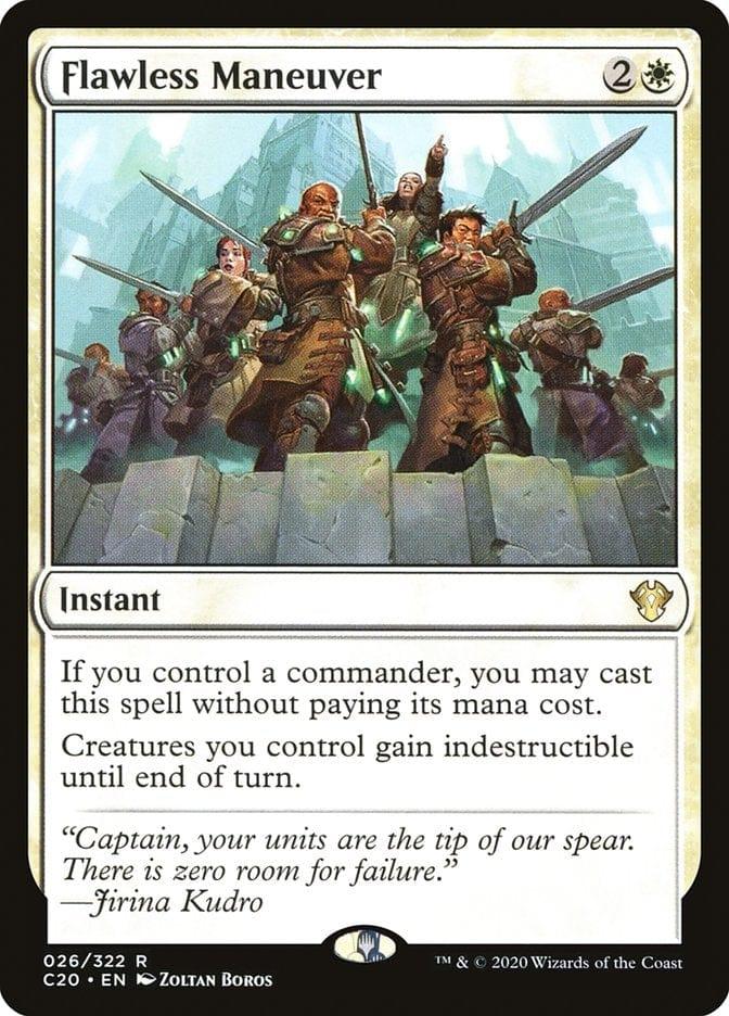 Magic: The Gathering MTG Single Flawless Maneuver [Commander 2020]