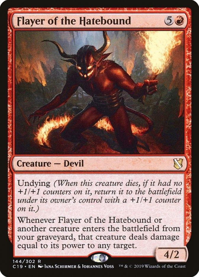 Magic: The Gathering MTG Single Flayer of the Hatebound [Commander 2019]