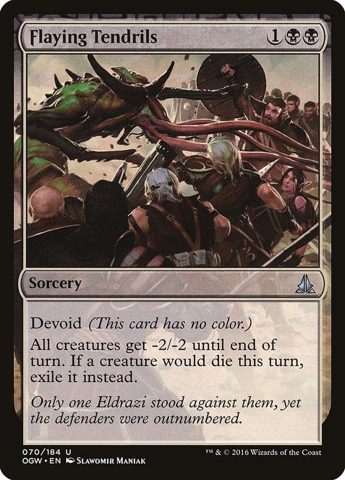 Magic: The Gathering MTG Single Flaying Tendrils [Oath of the Gatewatch]