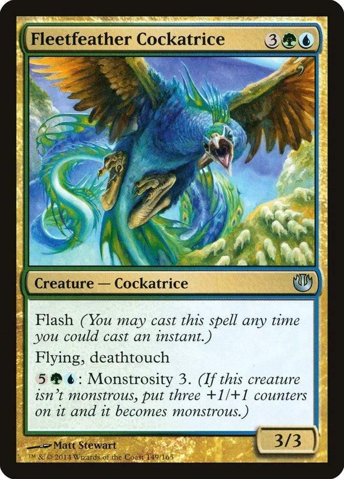 Magic: The Gathering MTG Single Fleetfeather Cockatrice [Journey into Nyx]