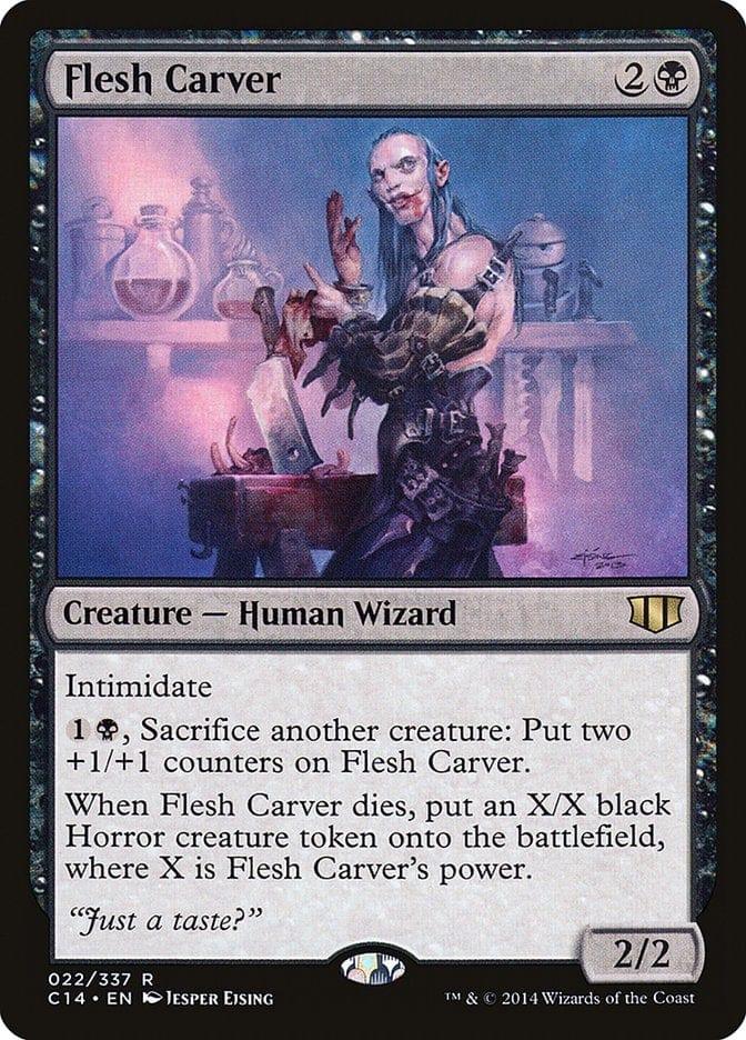 Magic: The Gathering MTG Single Flesh Carver [Commander 2014]