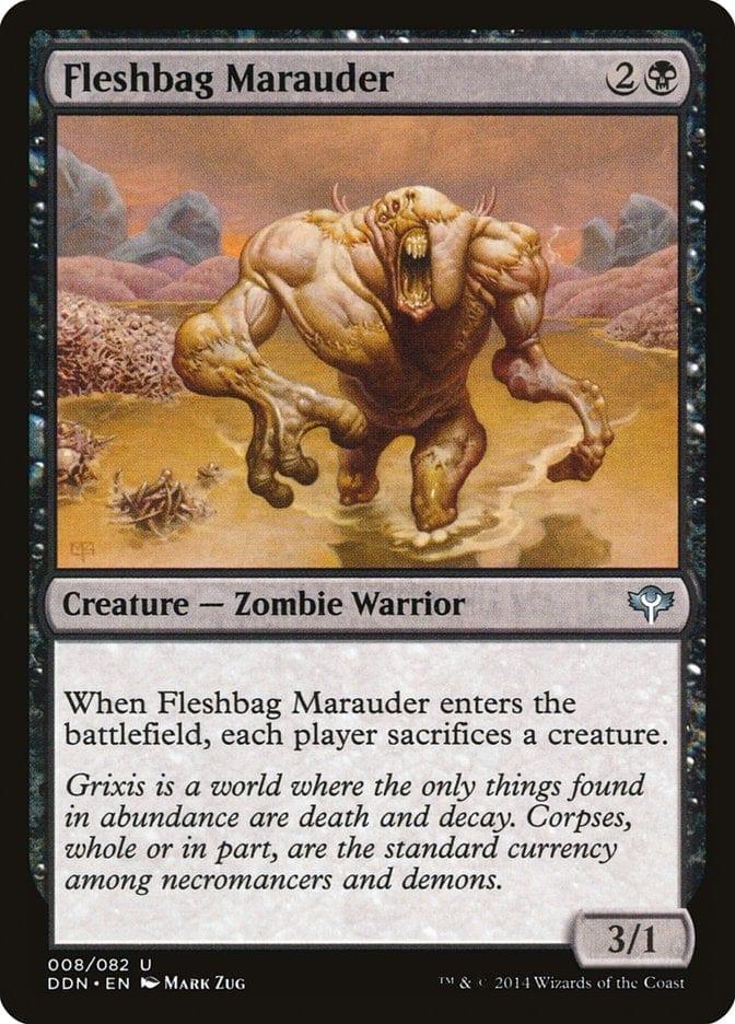 Magic: The Gathering MTG Single Fleshbag Marauder [Duel Decks: Speed vs. Cunning]