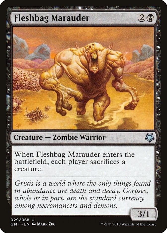 Magic: The Gathering MTG Single Fleshbag Marauder [Game Night]