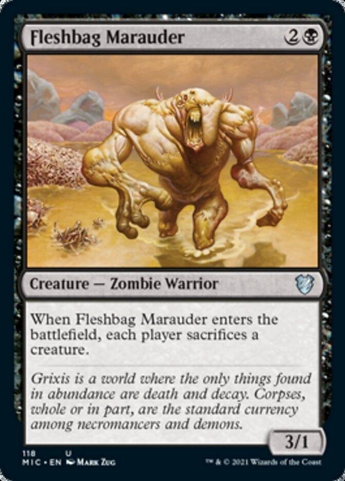 Magic: The Gathering MTG Single Fleshbag Marauder [Innistrad: Midnight Hunt Commander]