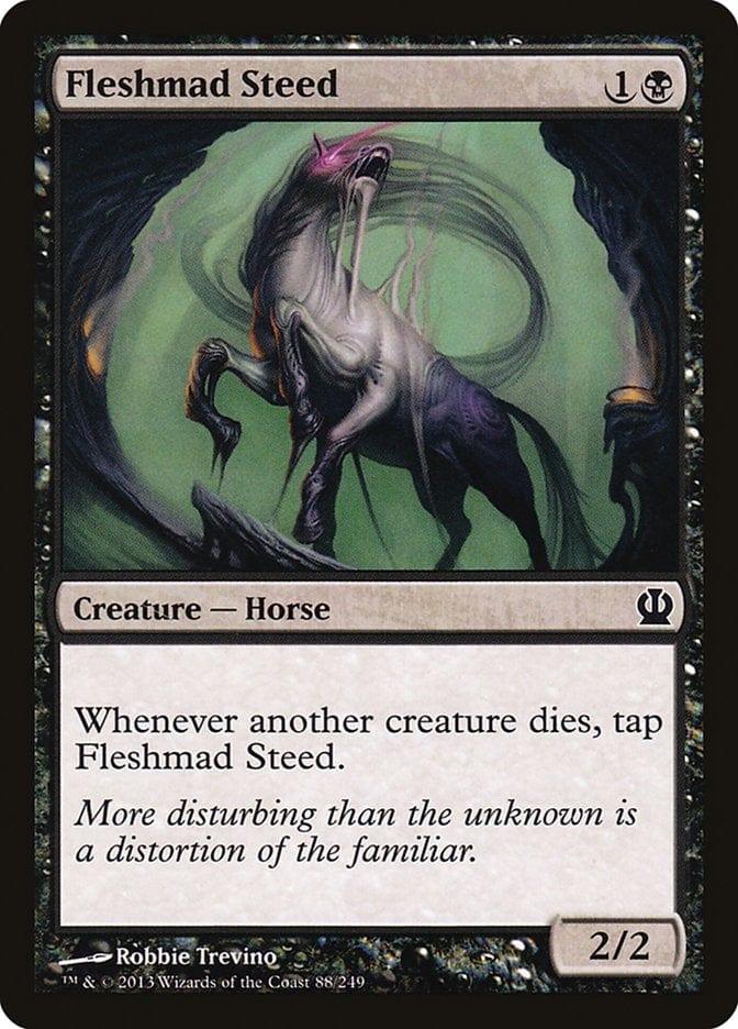 Magic: The Gathering MTG Single Fleshmad Steed [Theros]