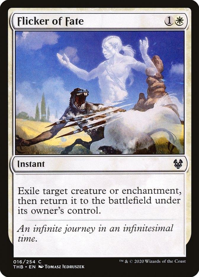 Magic: The Gathering MTG Single Flicker of Fate [Theros Beyond Death]