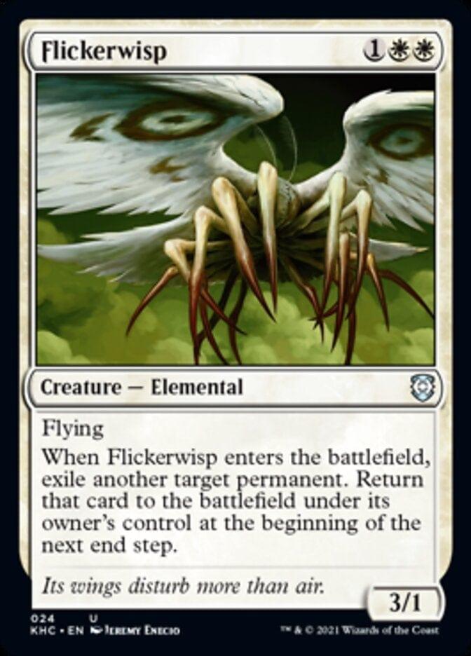 Magic: The Gathering MTG Single Flickerwisp [Kaldheim Commander]