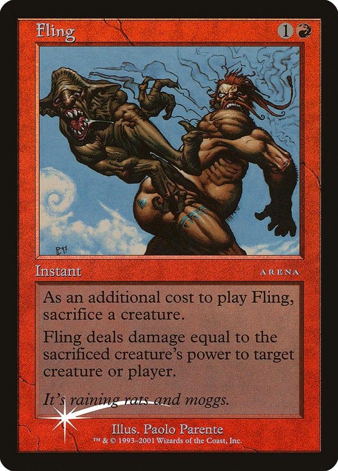 Magic: The Gathering MTG Single Fling [Arena League 2001]