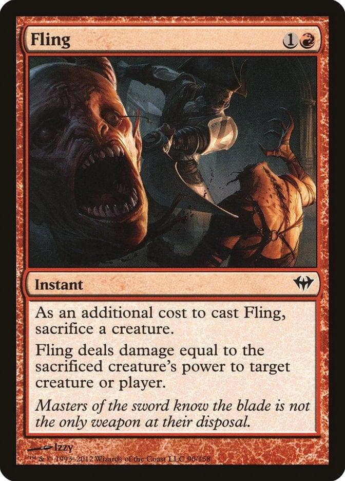 Magic: The Gathering MTG Single Fling [Dark Ascension]