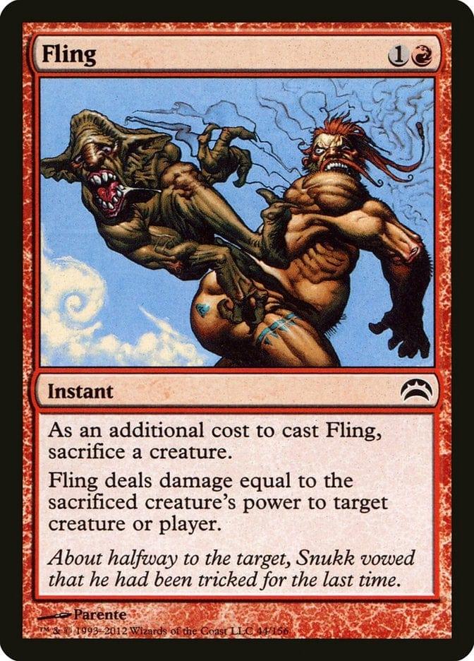 Magic: The Gathering MTG Single Fling [Planechase 2012]