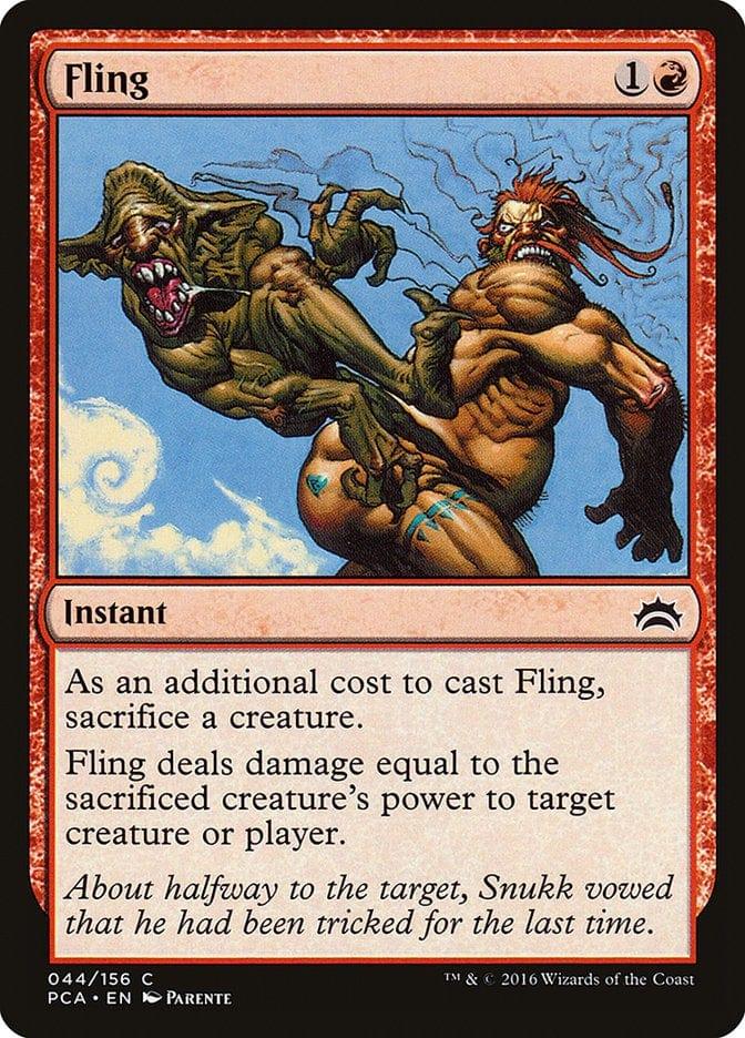 Magic: The Gathering MTG Single Fling [Planechase Anthology]
