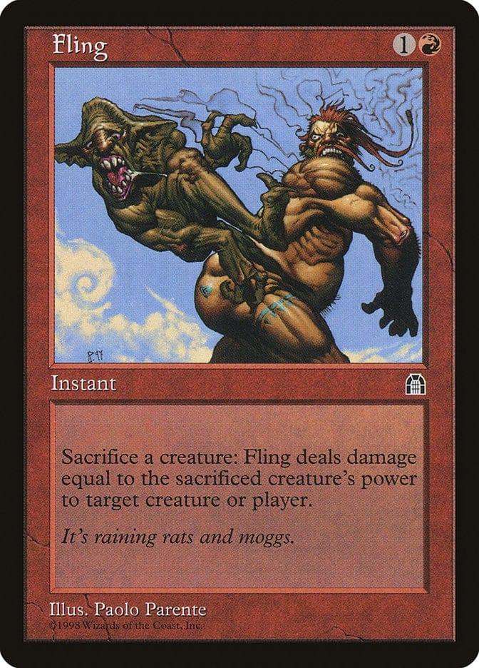 Magic: The Gathering MTG Single Fling [Stronghold]