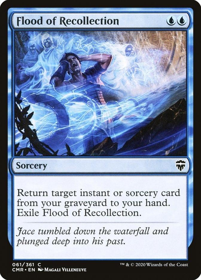 Magic: The Gathering MTG Single Flood of Recollection [Commander Legends]