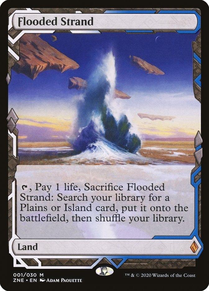 Magic: The Gathering MTG Single Flooded Strand (Expeditions) [Zendikar Rising Expeditions]