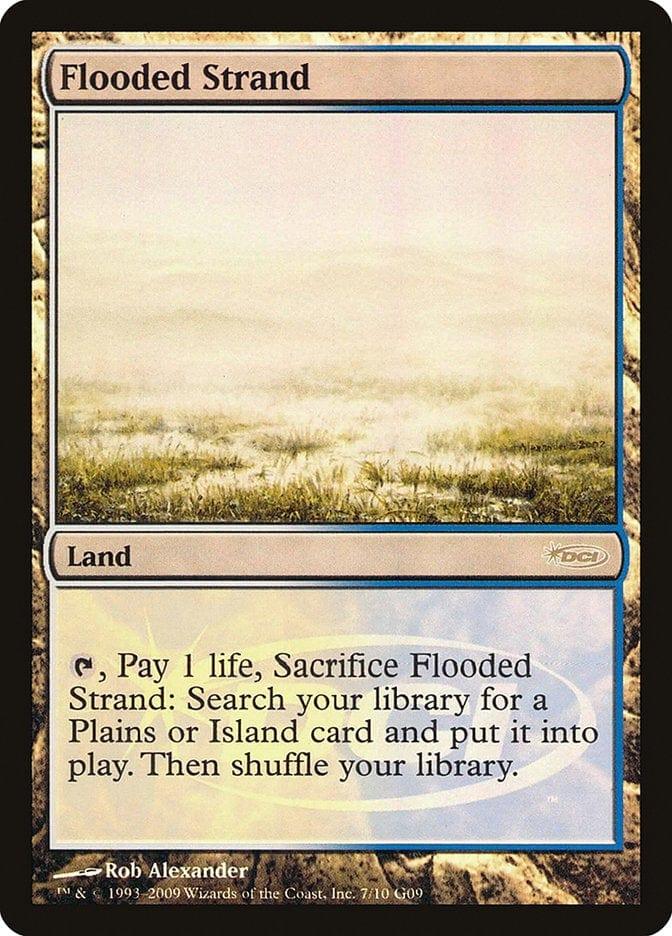Magic: The Gathering MTG Single Flooded Strand [Judge Gift Cards 2009]