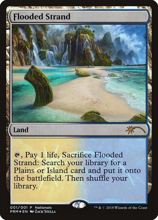 Magic: The Gathering MTG Single Flooded Strand (Nationals) [Nationals Promos]