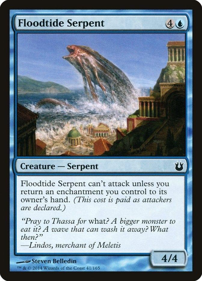 Magic: The Gathering MTG Single Floodtide Serpent [Born of the Gods]