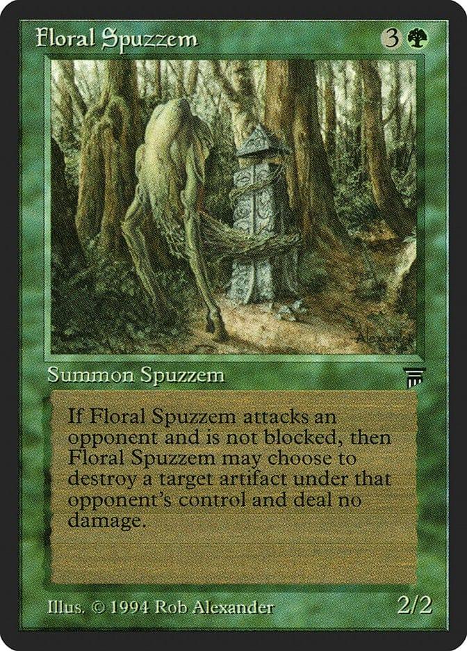 Magic: The Gathering MTG Single Floral Spuzzem [Legends]