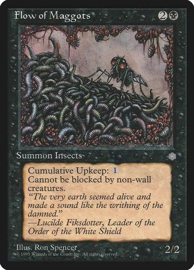 Magic: The Gathering MTG Single Flow of Maggots [Ice Age]