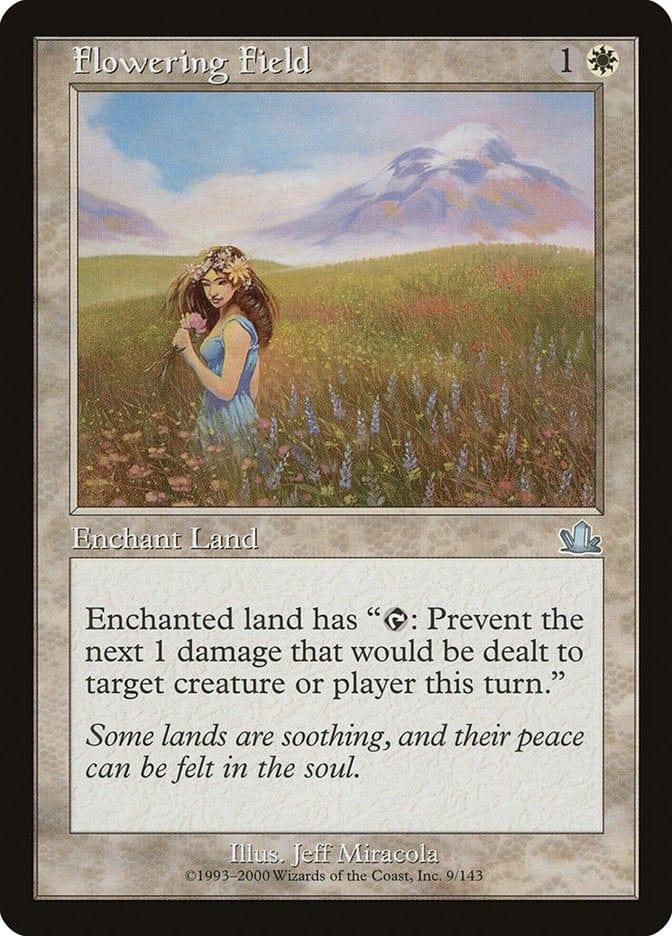 Magic: The Gathering MTG Single Flowering Field [Prophecy]