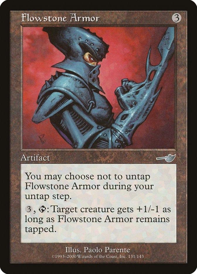 Magic: The Gathering MTG Single Flowstone Armor [Nemesis]
