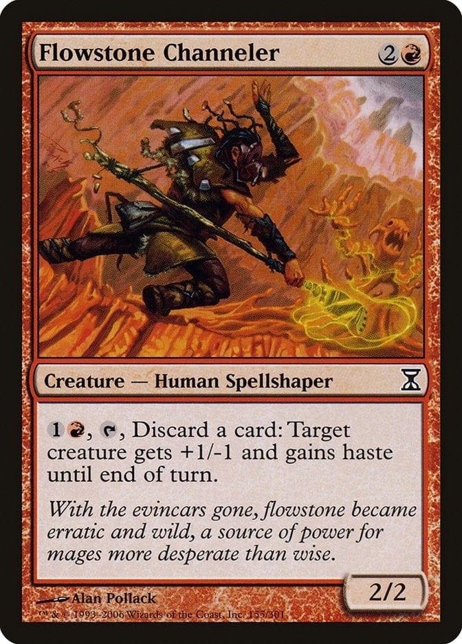 Magic: The Gathering MTG Single Flowstone Channeler [Time Spiral]