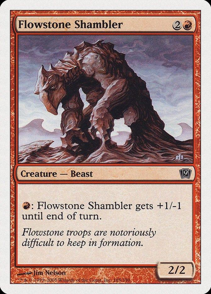 Magic: The Gathering MTG Single Flowstone Shambler [Ninth Edition]