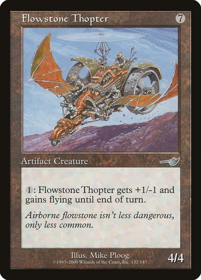 Magic: The Gathering MTG Single Flowstone Thopter [Nemesis]