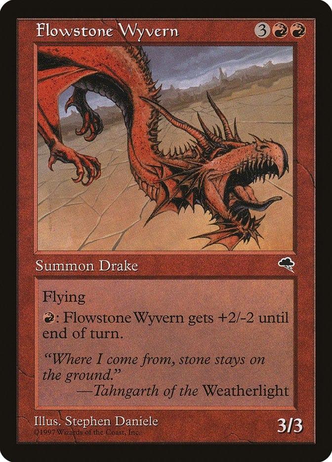Magic: The Gathering MTG Single Flowstone Wyvern [Tempest]