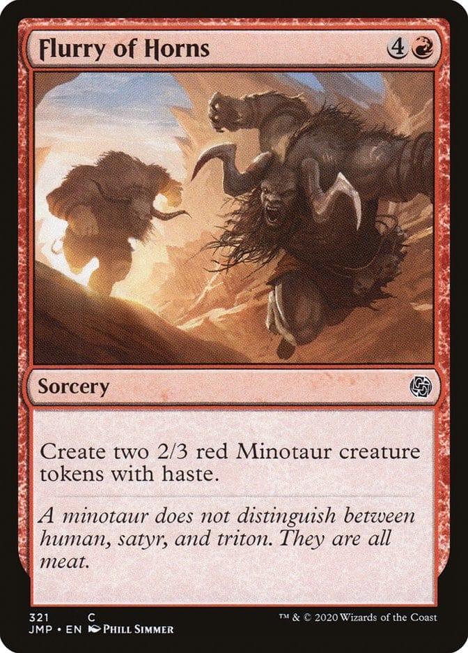 Magic: The Gathering MTG Single Flurry of Horns [Jumpstart]