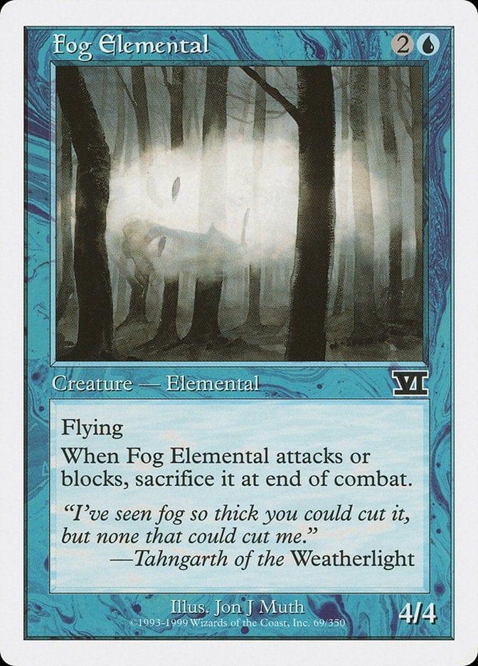 Magic: The Gathering MTG Single Fog Elemental [Classic Sixth Edition]