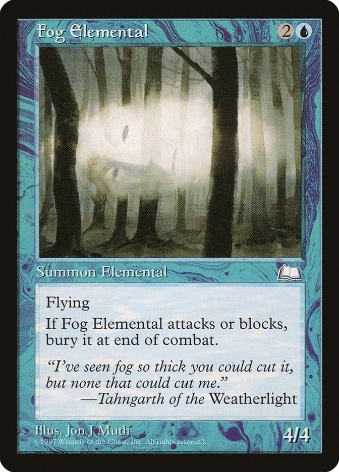 Magic: The Gathering MTG Single Fog Elemental [Weatherlight]