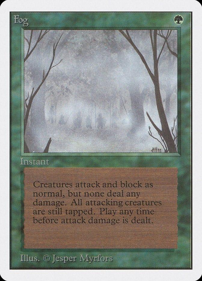 Magic: The Gathering MTG Single Fog [Unlimited Edition]