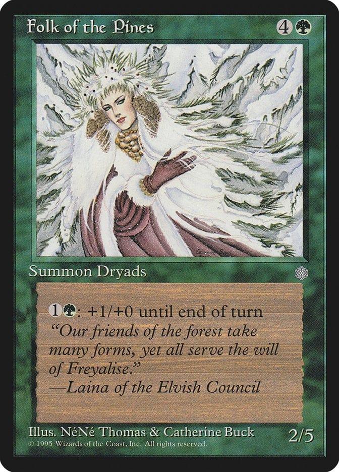 Magic: The Gathering MTG Single Folk of the Pines [Ice Age]